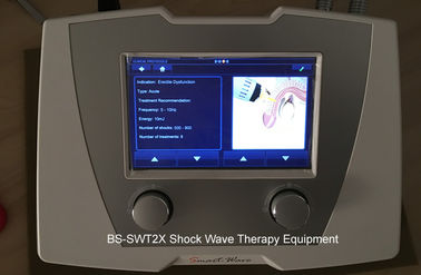 LSWT Electromagnetic Extracorporeal Shock Wave Therapy Machine 10mJ-190mJ