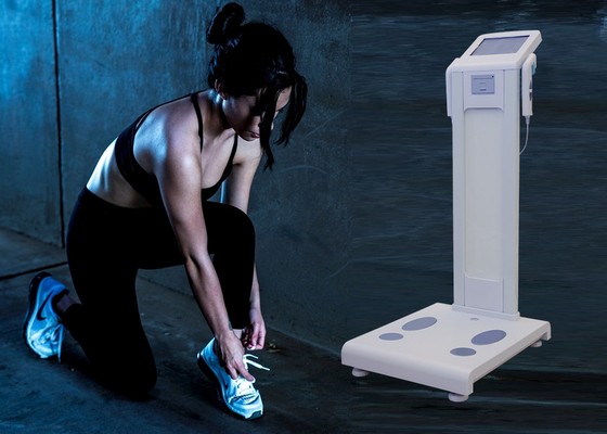 Two Frequency Body Composition Analyzer Fat Analysis Machine With Computer Software And Thermal Printer Inside