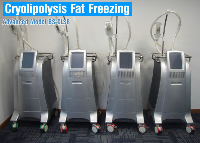 Cellulite Reduction Cryolipolysis Body Slimming Machine With High Pressure Vacuum Suction