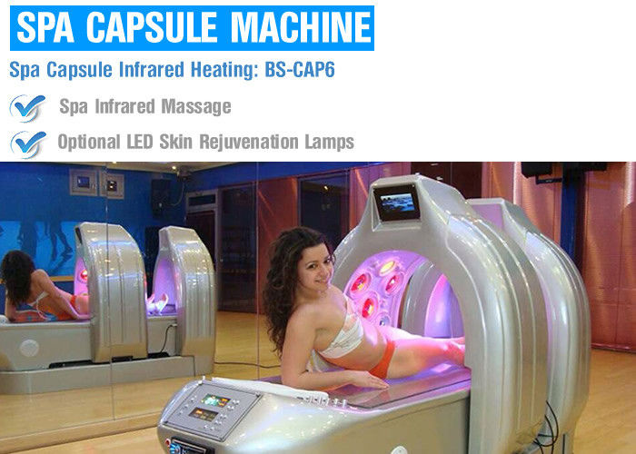Far Infrared Slim Body Capsules Isolation Float Tank Automated SPA Equipment