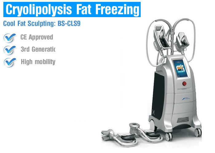 Comfortable Cryolipolysis Body Slimming Machine With 4 Pcs Applicators