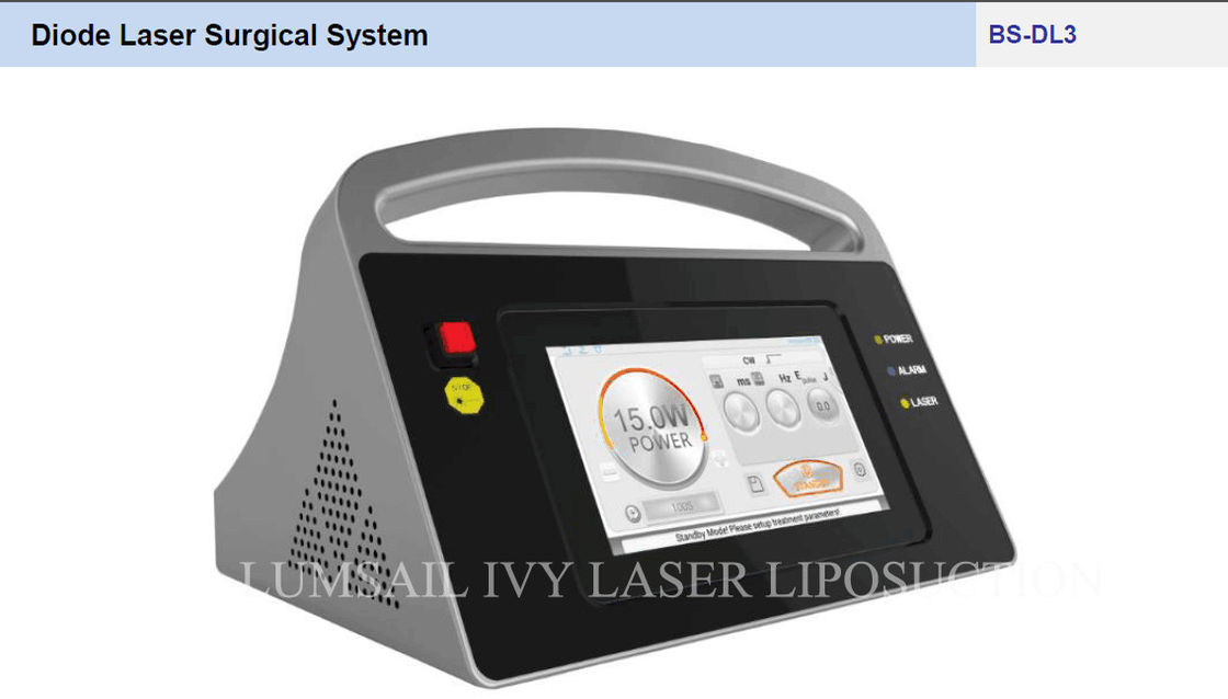 Fat Reduce Portable Diode Laser Machine Power Assisted Liposuction Machine With CE Certification