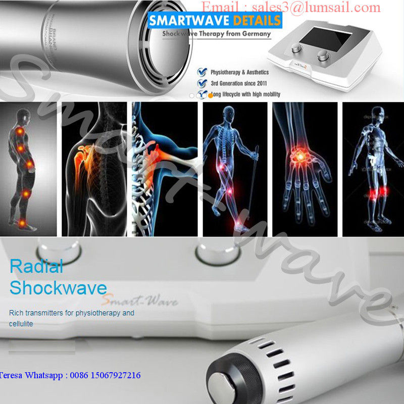 Portable Radial Shockwave Massage Machine Physiotherapy Shock Wave Therapy For Muscle Spasticity
