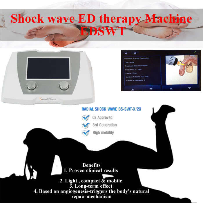 ESWT Shockwave Therapy Machine EDSWT Urology Shock Wave Erectile