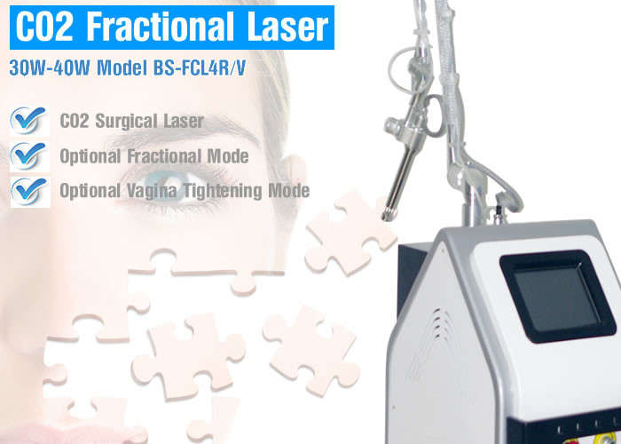 Skin Resurfacing CO2 Fractional Laser Machine For Epidermis Resurfacing / Wrinkle Reduction