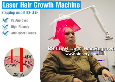 Comfortable Painless Diode Laser Hair Regrowth Treatment Machine Handheld