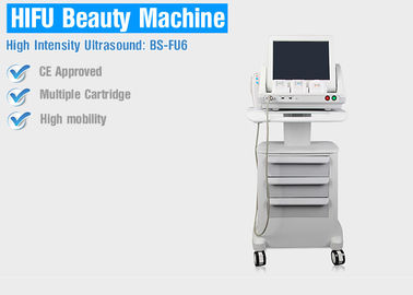 High Intensity Focused Ultrasound HIFU Beauty Machine For Face Treatment In Beauty Salon