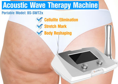 Continuously Muscle And Connective Tissue Tightening With Radial Acoustic Shockwave