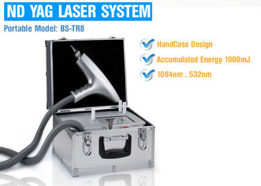 Diode Laser 650nm ND YAG Laser Treatment For Hair Removal , ND YAG Q Switched Laser