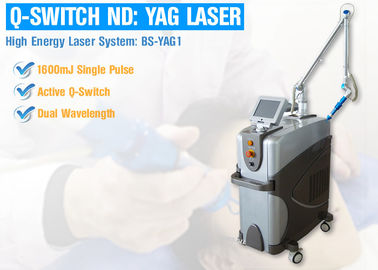 Multifunctional Pico Laser Machine Q Switched ND YAG Laser Machine For Tattoo Freckle Removal