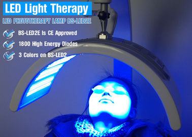 Red And Blue LED Photon Light Therapy Equipment For Wrinkles / Acne