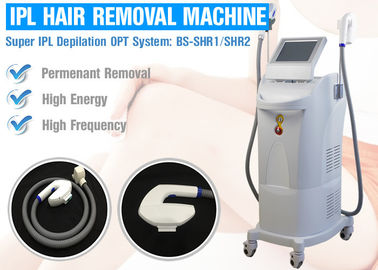 OPT SHR Permanent Hair Removal Machine For Unwanted Facial Hair / Men's Body Hair