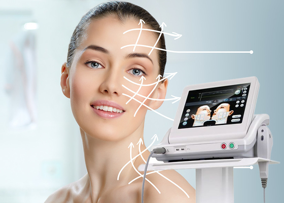 Skin Tightening HIFU Beauty Machine High Intensity Ultrasound Therapy For Beauty