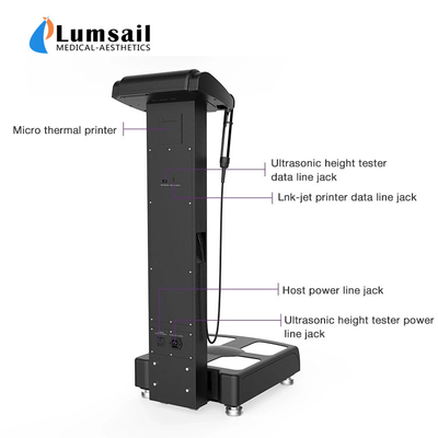 RJ45 Interface Biochemical Body Composition Analyzer