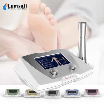 Sports Injury Rehabilitation ESWT Shockwave Therapy Machine 10mj To 190mj Ce Approved