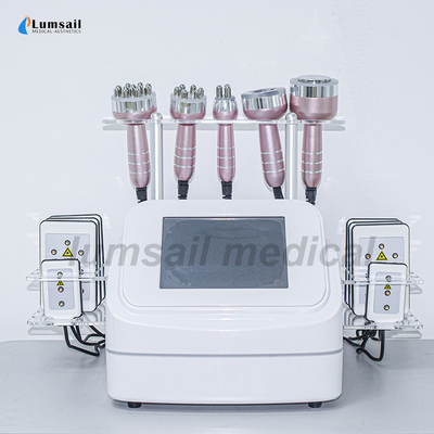 Vacuum Ultrasonic Fat Cavitation Machine 6 In 1 Cavitation Slimming Machine