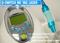 Q Switched ND YAG Laser Tattoo Removal Machine , Skin Care Machine Painless