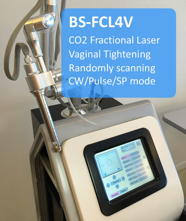 10600nm CO2 Fractional Laser Machine For Vaginal Tightening / Skin Treatment
