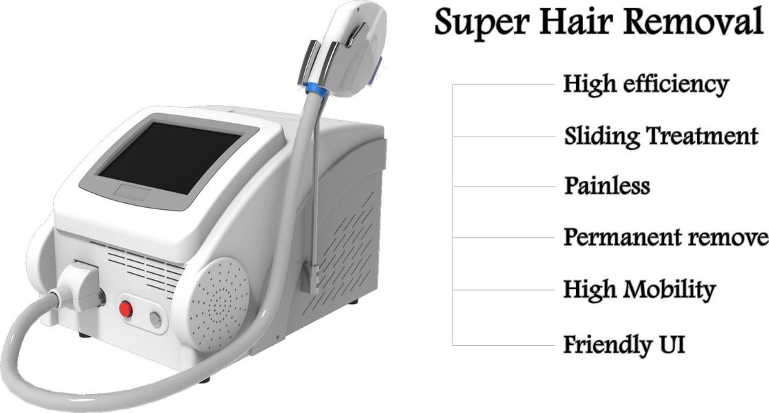 Touch Cooling IPL Laser Hair Removal Machine / Skin Rejunvation Machine Painless