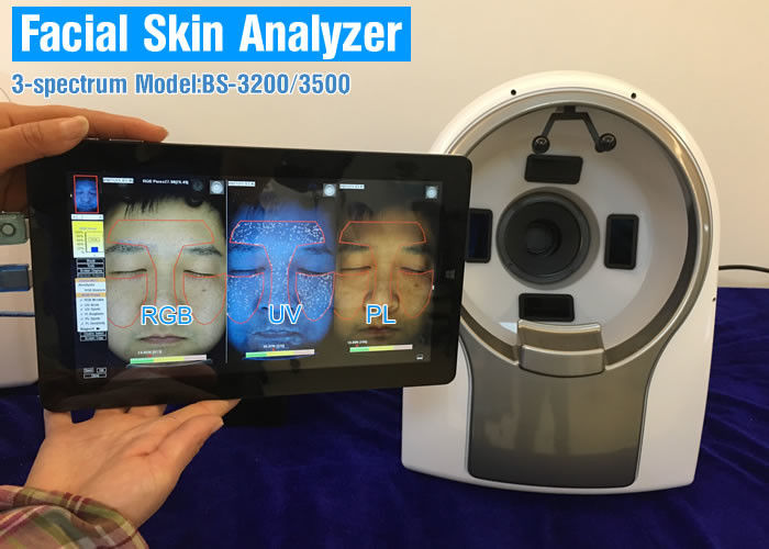 Portable Skin Analysis Machine Skin Testing Machine For Face Enhanced / Rejuvenation