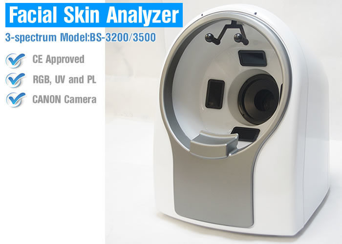 Auto - Analysis Skin Analysis Machine Lightweight With UV Voice System