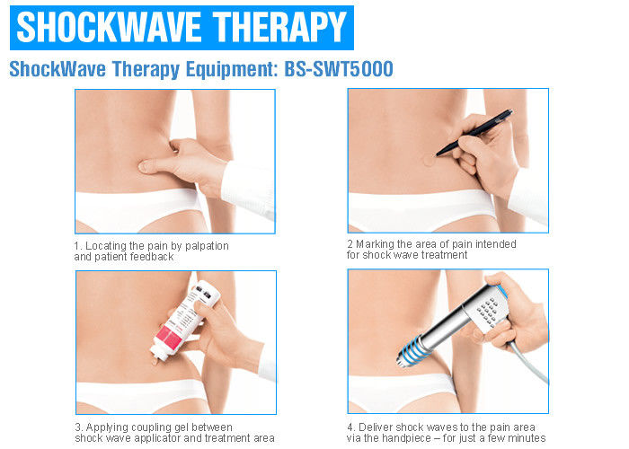 22Hz 3 Modes Extracorporeal Acoustic Shock Wave Therapy Equipment For Reduce Cellulite
