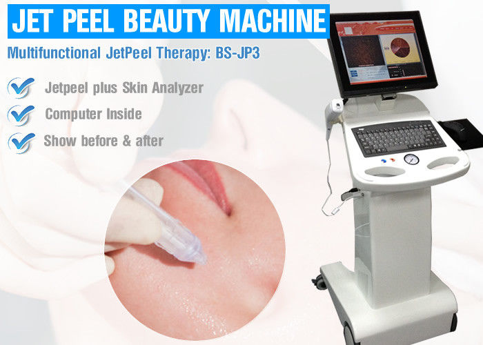 Pure Oxygen Skin Care Machines For Jet Peel Facial Treatment No Surgery