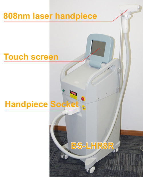 10.1 Inch Touch LCD IPL Laser Hair Removal Machine 0 - 160J/Cm2
