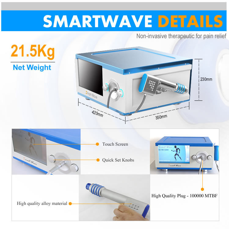 Compressed Air Pneumatic Shockwave Therapy Machine FOR Erectile Dysfunction