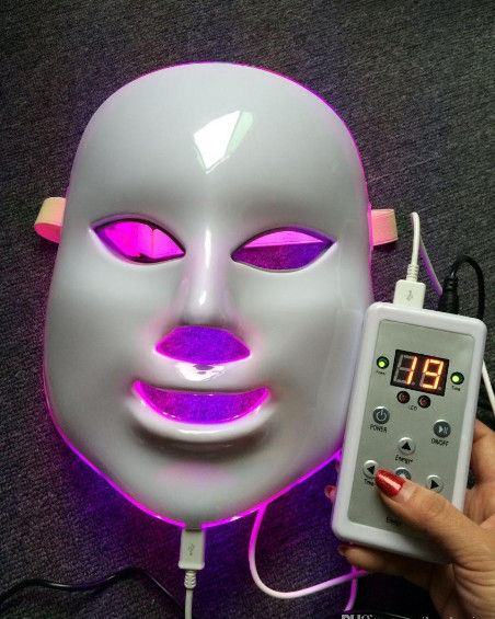 7 Colors LED Phototherapy Machine Skin Rejuvenation Led Face Mask Home Use