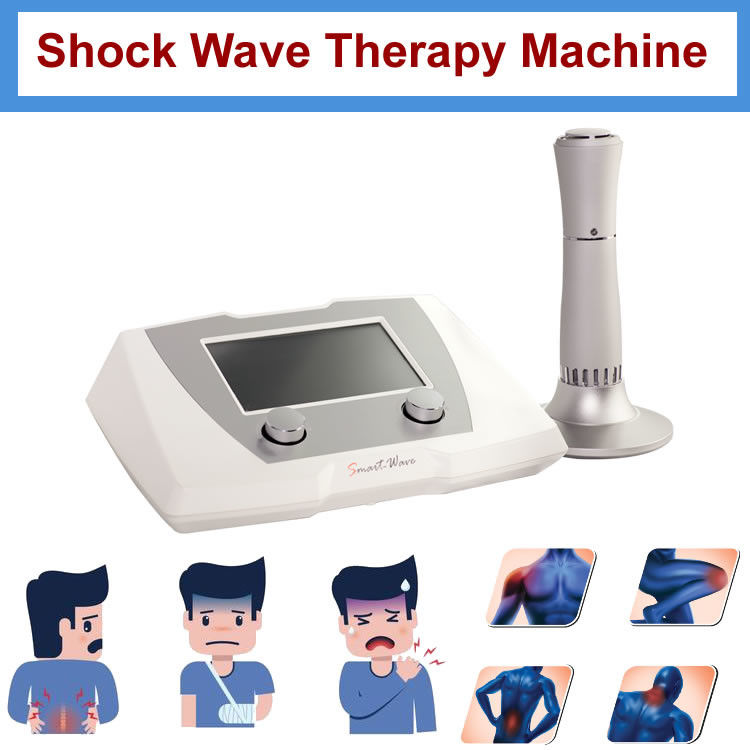 Physiotherapy ESWT Shockwave Therapy Machine Radial 0.25 - 5.0 Bar Pressure