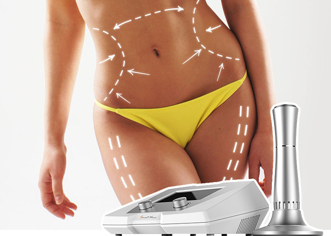 Cellulite Reduce Acoustic Wave Therapy Machine High Energy Painless Treatment