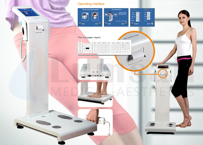 Segmental Body Composition Analysis Machine With Colorful Touch Screen