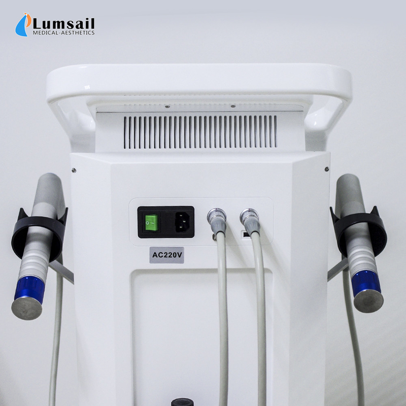 Double Handles Extracorporeal Shockwave Therapy Machine For Podiatry