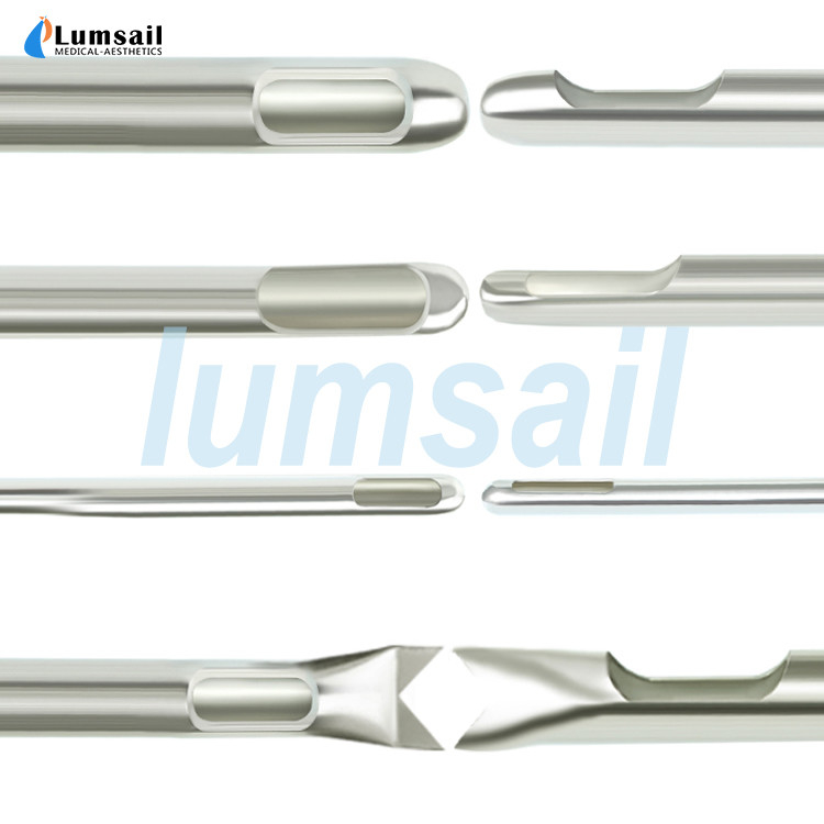 SS316 Cannula Liposuction Needle Microcannula For Fat Transfer