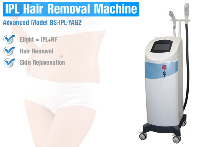 Professional Hair Removal Laser Equipment , IPL Rf Hair Removal Devices For Face