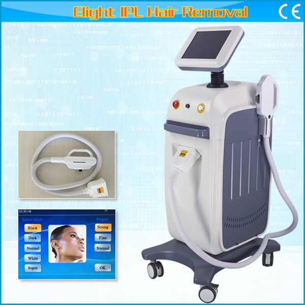 Xenon Flashlight IPL Permanent Hair Reduction Machine With 10.1 Inch Touch Screen
