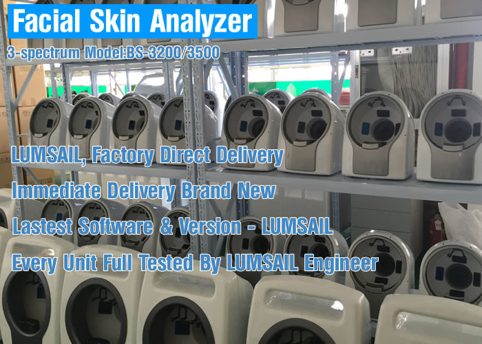 Auto - Analysis Skin Analysis Machine Lightweight With UV Voice System